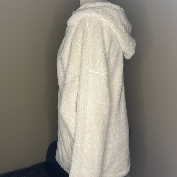 Stone Sherpa Hoodie - Picture 2 of 4